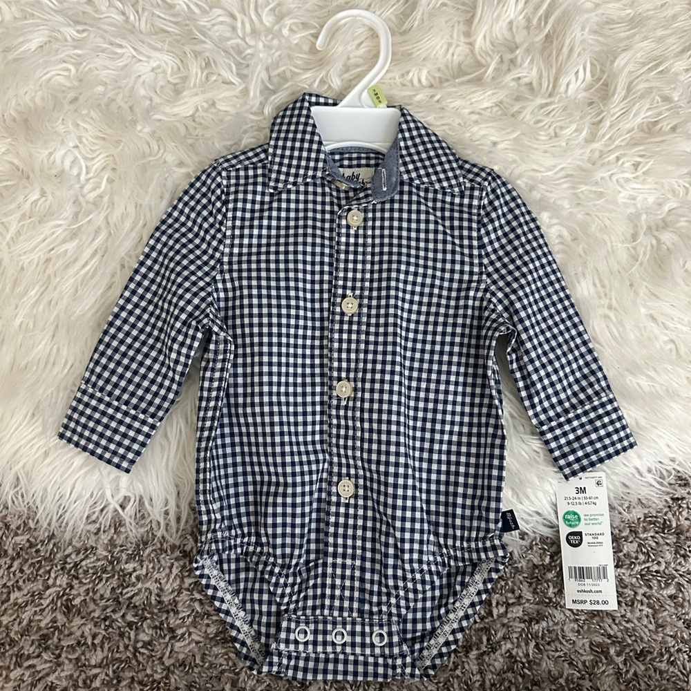 Carters 3 month dress shirt.